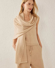 Women's Cashmere Fringe Scarf