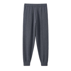 Women's Warm Cashmere Trousers Grey