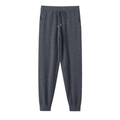 Women's Warm Cashmere Trousers Grey