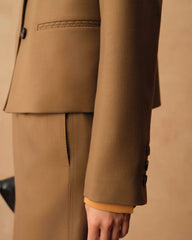 Women's Wool Fitted Blazer