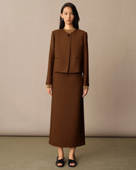 Women's Wool Fitted Blazer