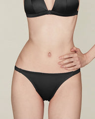 Silk Front Closure Wireless Bra and Panty Set