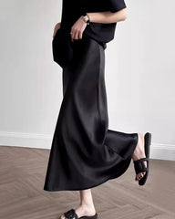 22 Momme Silk Maxi Skirt