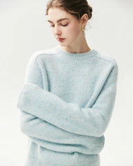 100% Cashmere Oversized Saddle Shoulder Sweater