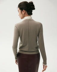 100% Merino Wool Button Up Cardigan