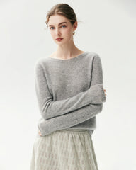 100% Pure Cashmere Lightweight Pullover Top