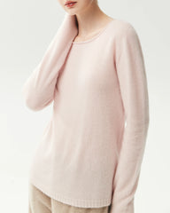 100% Pure Cashmere Lightweight Pullover Top