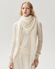 100% Pure Cashmere Triangle Scarf