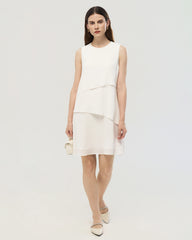 19 Momme Silk Layered A Line Dress