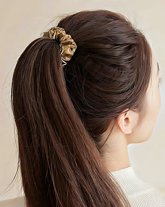 22 Momme 2.5 CM Midi Light Silk Hair Loop Scrunchy