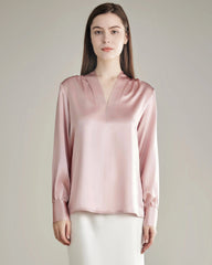 100% Silk Shirt Silk Blouse