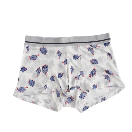 Silk Painted Design Men's Boxer Brief