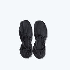 Ballet Style Comfortable 100% Silk Soft Shoes Slippers Black