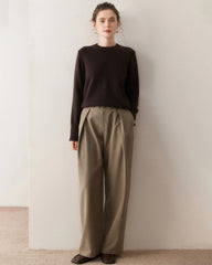 Women’s Basic Crew Neck Cashmere Sweater