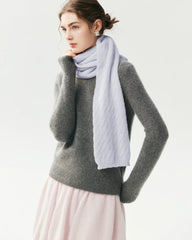Cashmere Silk Soft Knit Scarf