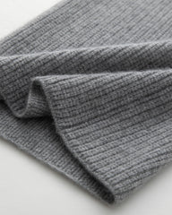 Cashmere Wool Zip Up Hoodie and Straight-Leg Pants