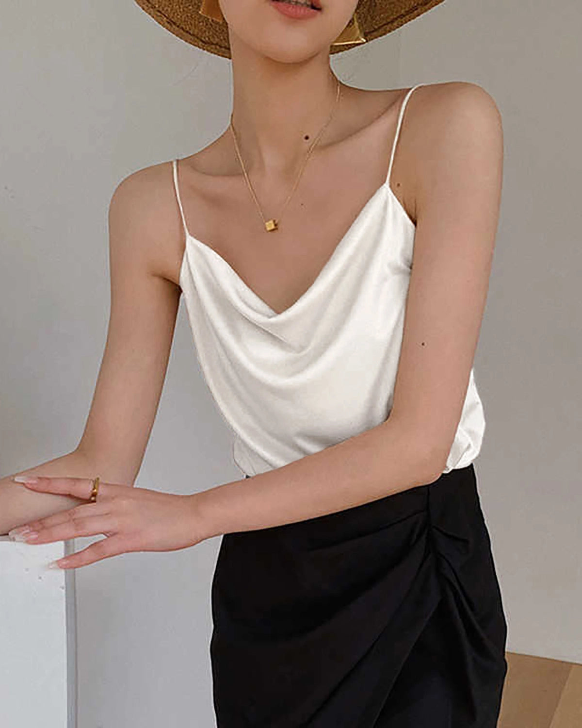 Cowl Neck Camisole