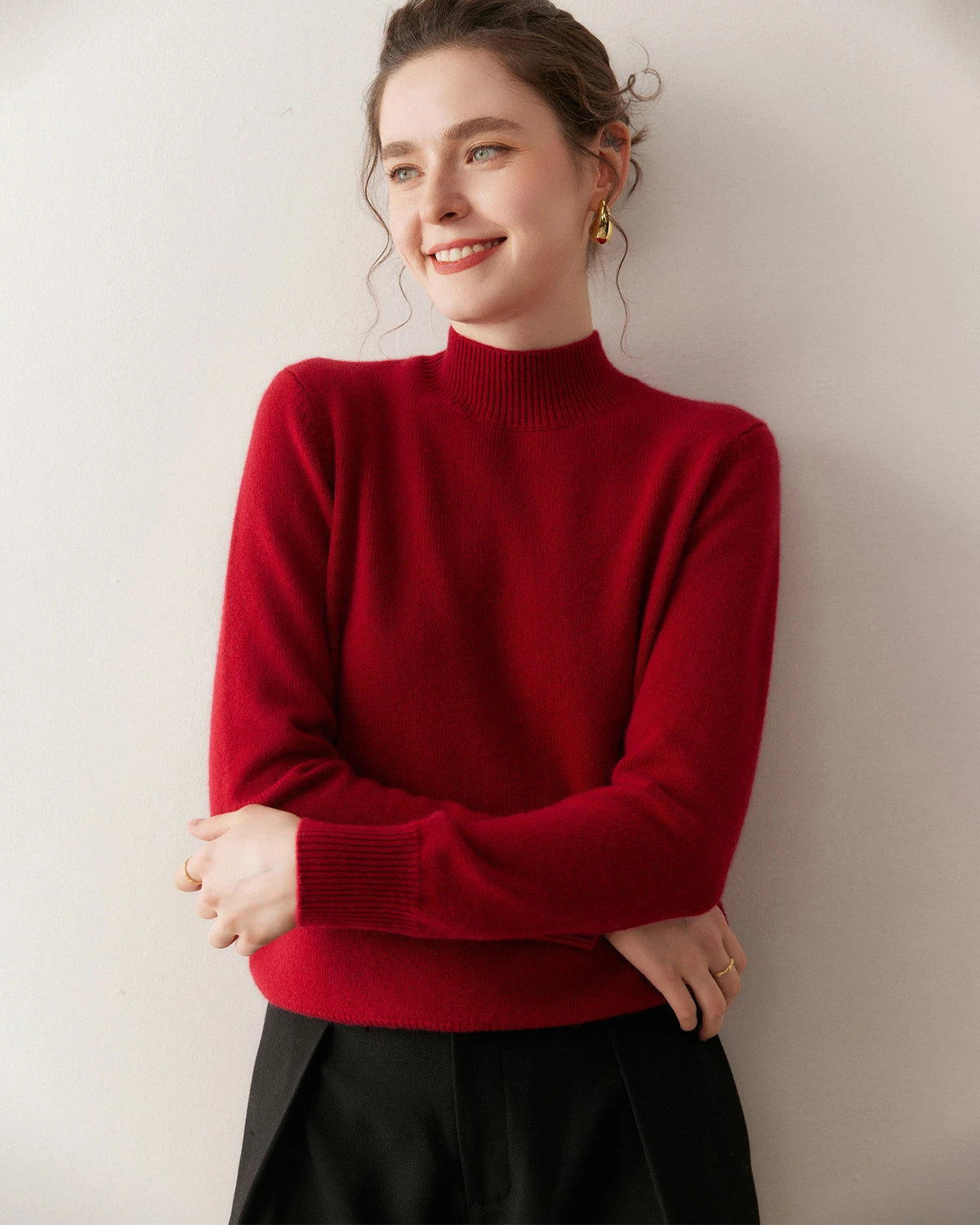 Cozy Women’s Cashmere Pullover Sweater