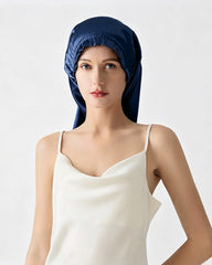 Silk Velvet Reversible Bath Wrap