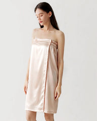 Silk Velvet Reversible Bath Wrap