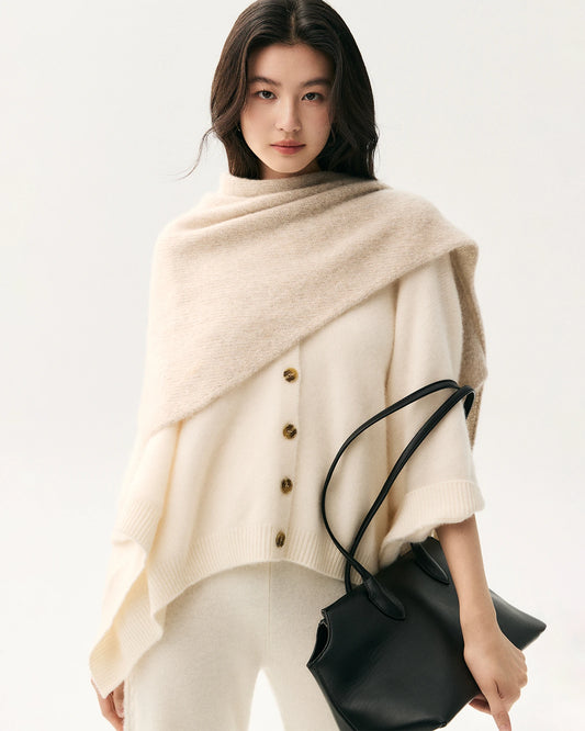 DaisySilk Silk Cashmere Triangle Scarf