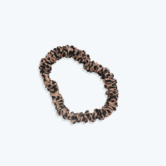 Leopard Fashion Silk Hair Bands Scrunchy