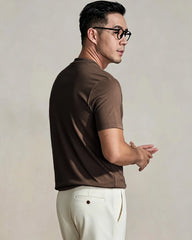 Men's Slim Fit Silk Jersey