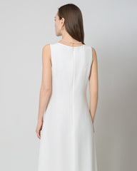 40 Momme Silk Maxi Dress White