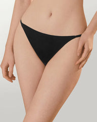 Silk Triangle Bralette and V String Panty Set