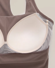 Silk Yoga Sports Bra