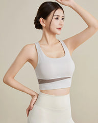 Silk Yoga Sports Bra