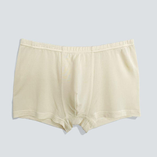 Skin-Friendly Men Boxer Panties Beige