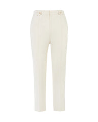 Triacetate Blazer and Ankle Pants Suit Set