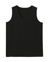 Triacetate Relaxed Fit Crew Neck Tank Top
