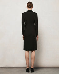 Triacetate Silk Lined Tailored Blazer
