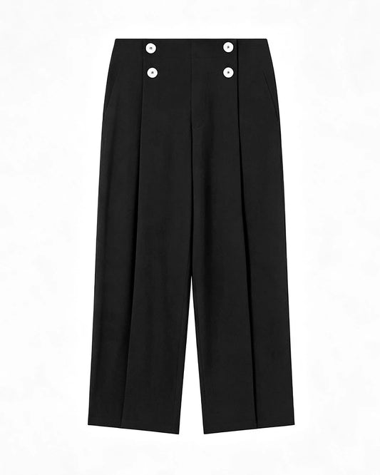Triacetate Tailored Wide Leg Trousers