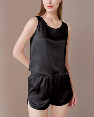 Washable Silk Pajama Tank Top Set