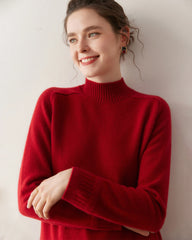 Women’s Cable Trim Raglan Cashmere Sweater