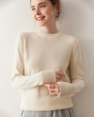 Women's Essential Crew Neck Cashmere Sweater
