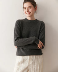 Women's Essential Crew Neck Cashmere Sweater