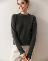 Women's Essential Crew Neck Cashmere Sweater