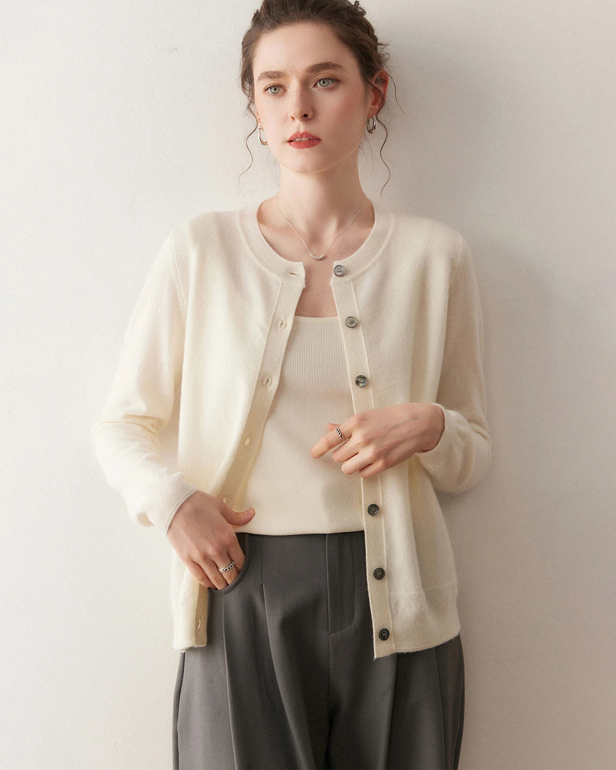 Women’s Lightweight Cashmere Cardigan