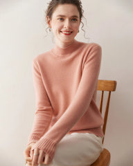 Women’s Mock Neck Cashmere Sweater