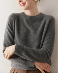 Women’s Raglan Sleeve Cashmere Sweater