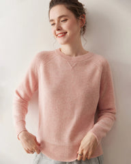 Women’s Raglan Sleeve Cashmere Sweater