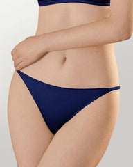 Silk Triangle Bralette and V String Panty Set